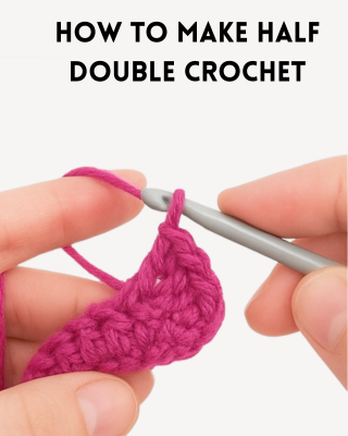how to double crochet