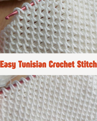 Easy Tunisian Crochet Stitch
