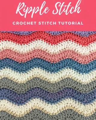 How crochet ripple stitch