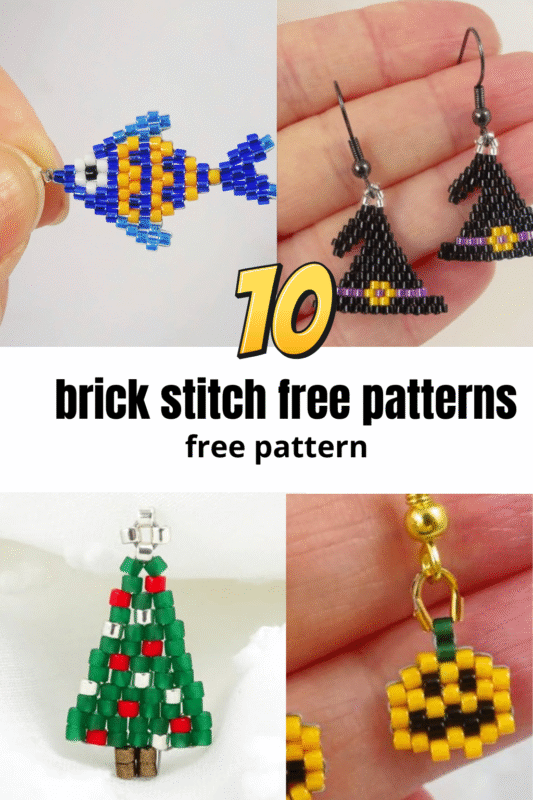 10 brick stitch free patterns