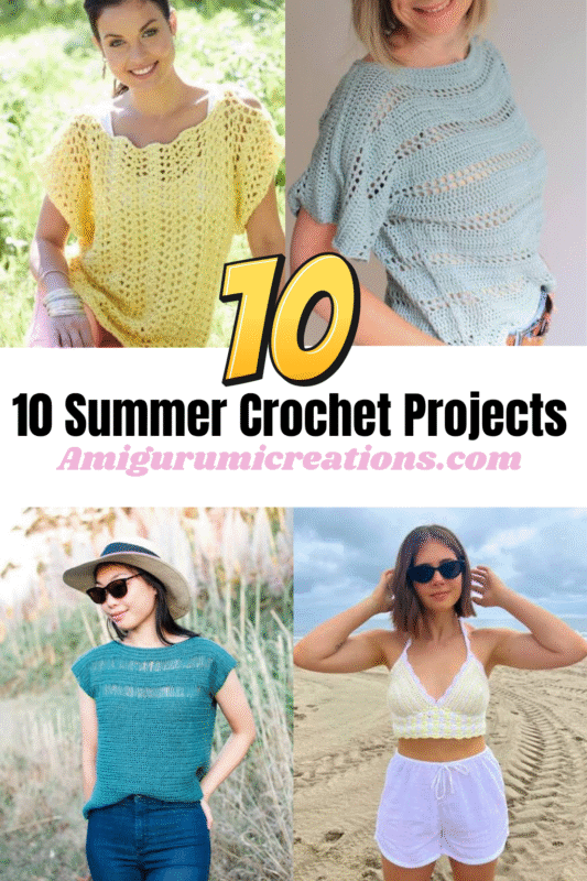 10 Summer Crochet Projects
