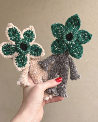 crochet Demogorgon free pattern