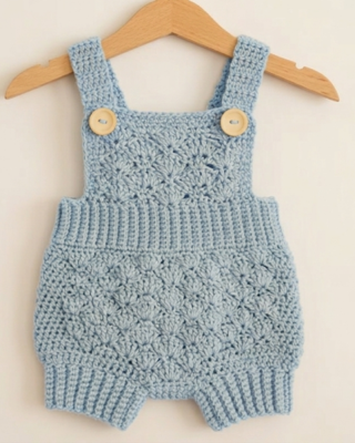 Crochet Baby Romper Pattern
