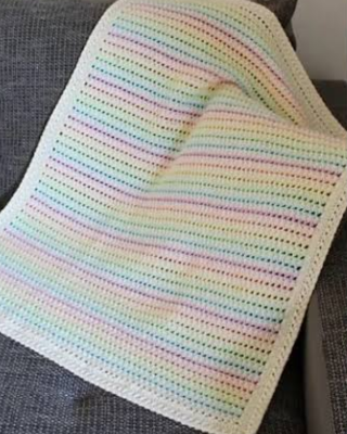 crochet Starlight Baby Blanket Pattern