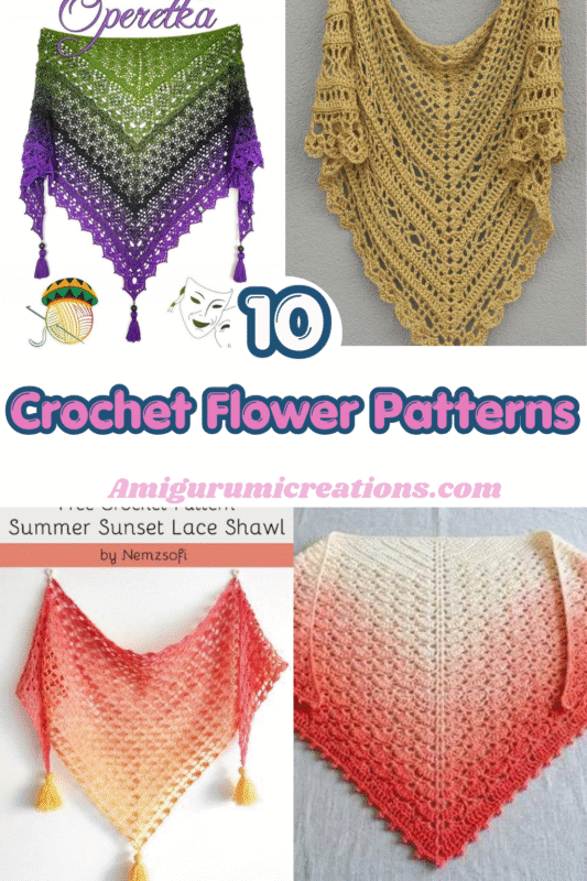 10 Beautiful Númenna Shawl Crochet Pattern Ideas You’ll Love