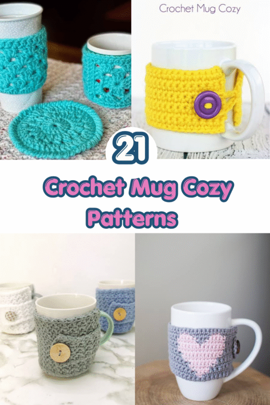 10 Crochet Mug Cozy Patterns You’ll Love to Make