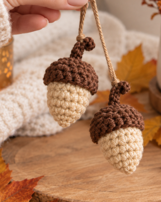 Little Crochet Acorn