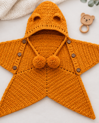 Crochet Baby Star Blanket
